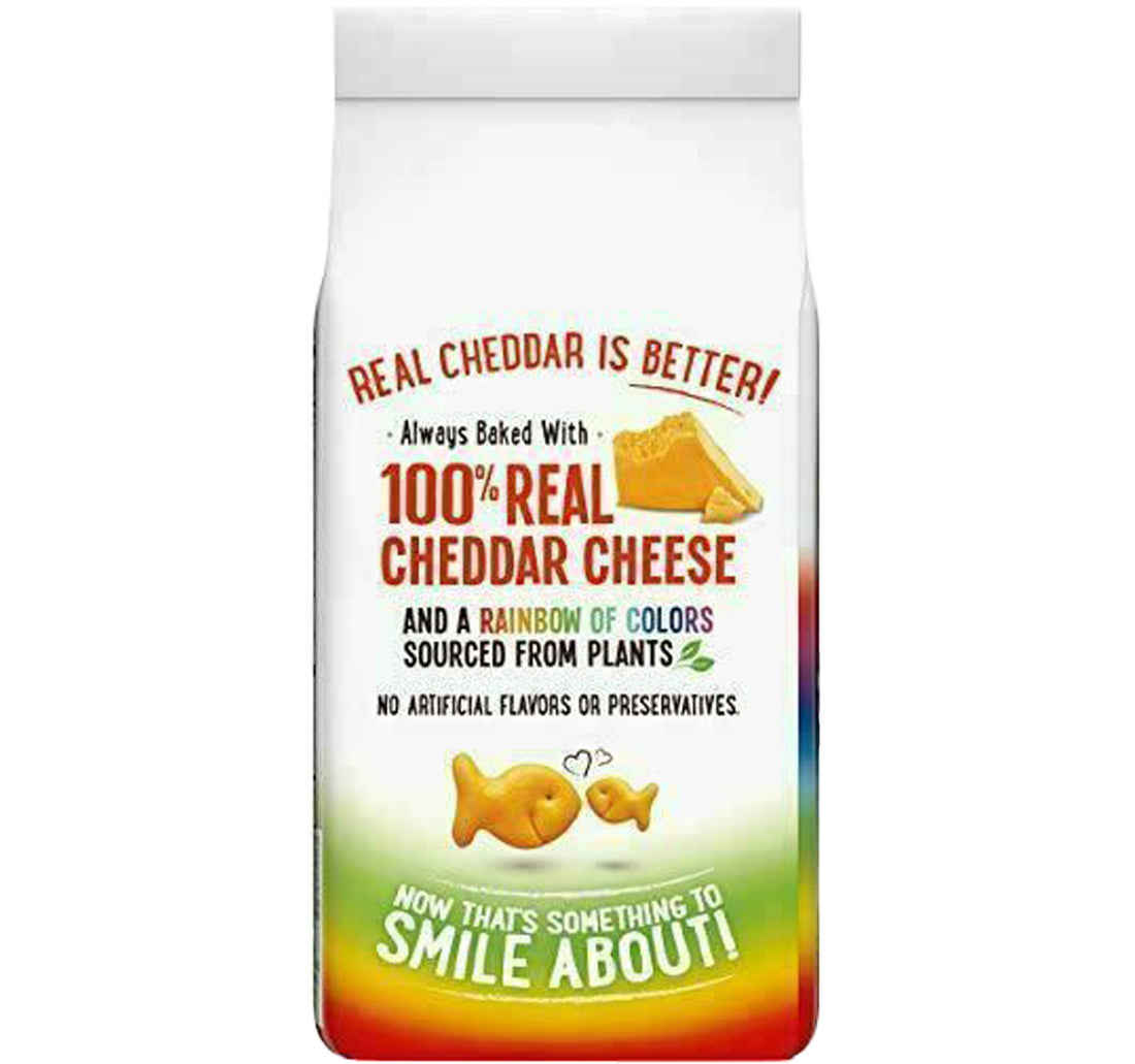 Pepperidge Farm Goldfish Baked Cheddar Colors Crackers 187 g