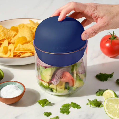 Nutricook Rechrageable Chopper CH600 Blue 500ml
