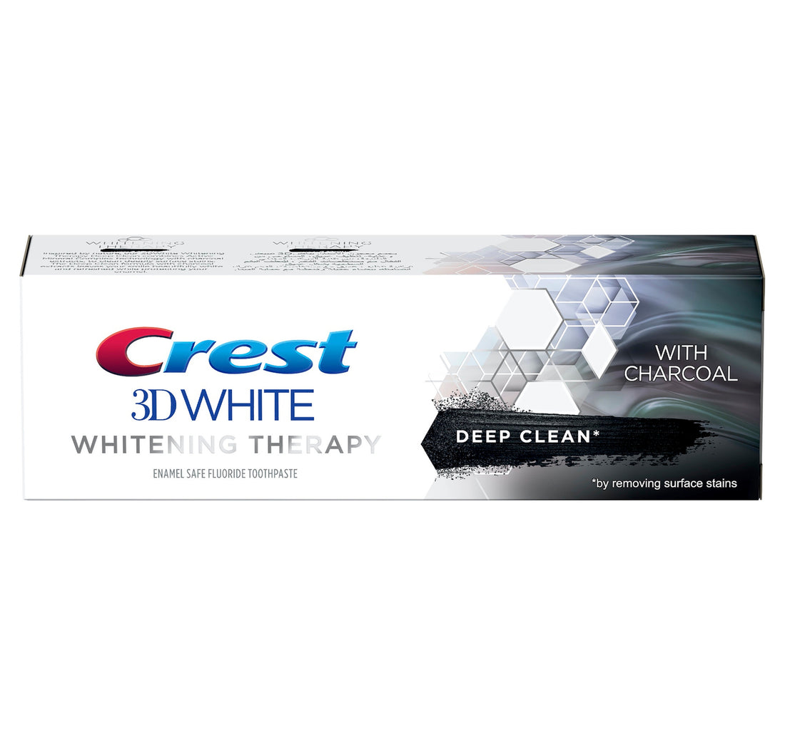Crest 3D White Whitening Therapy With Charcoal Toothpaste 75 ml