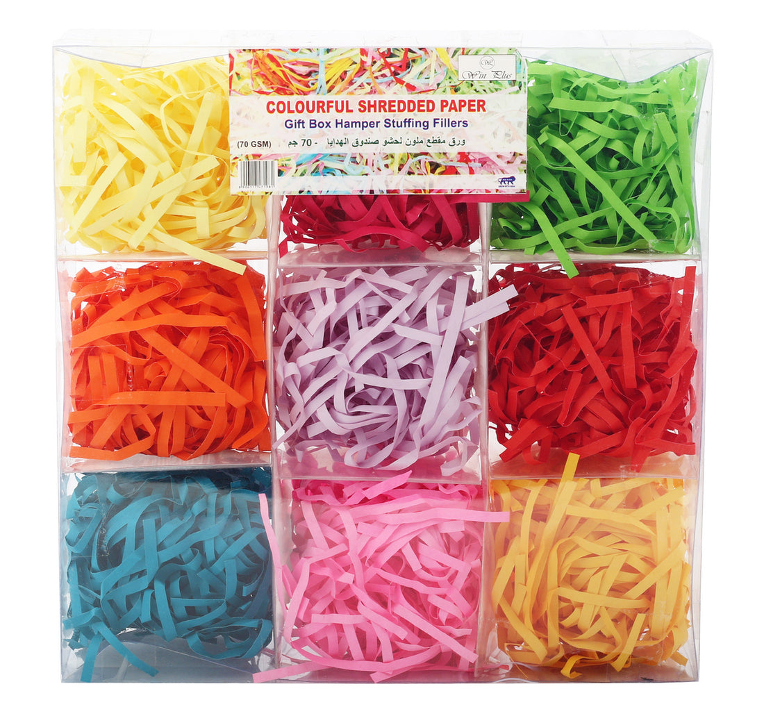 Win Plus Mixed Shredded Paper Fillers EX224