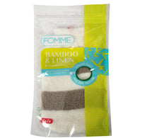 Fomme Bamboo & Linen Bath Mitt 1 pc