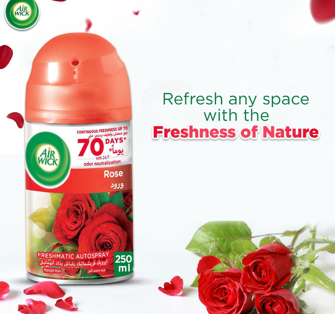 Airwick Freshmatic Gadget + Midnight Rose 250 ml