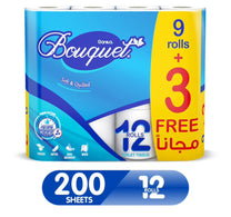 Sanita Bouquet Toilet Tissue 12 Rolls