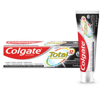 معجون أسنان كولجيت توتال بروتكشن بالفحم لتنظيف عميق لمدة 12 ساعة، 75 مل