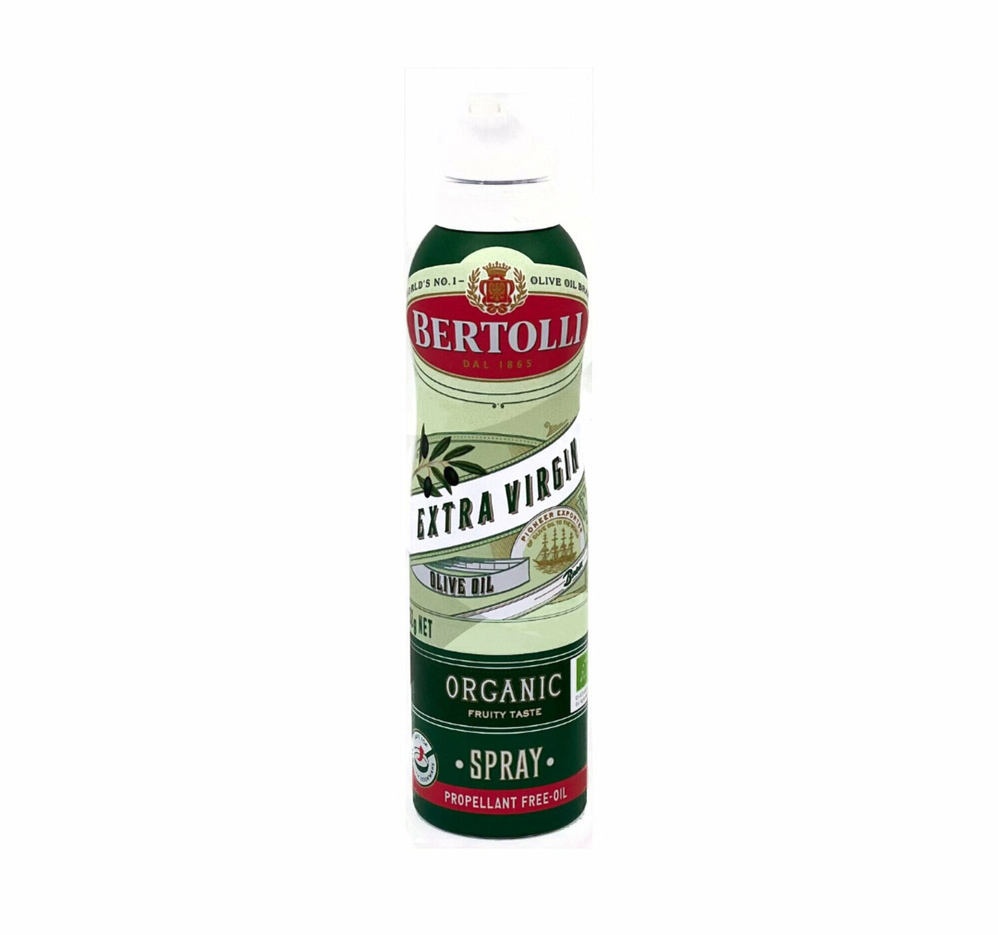 Bertoli Organic Extra Virgin Olive Oil Spray 145 ml