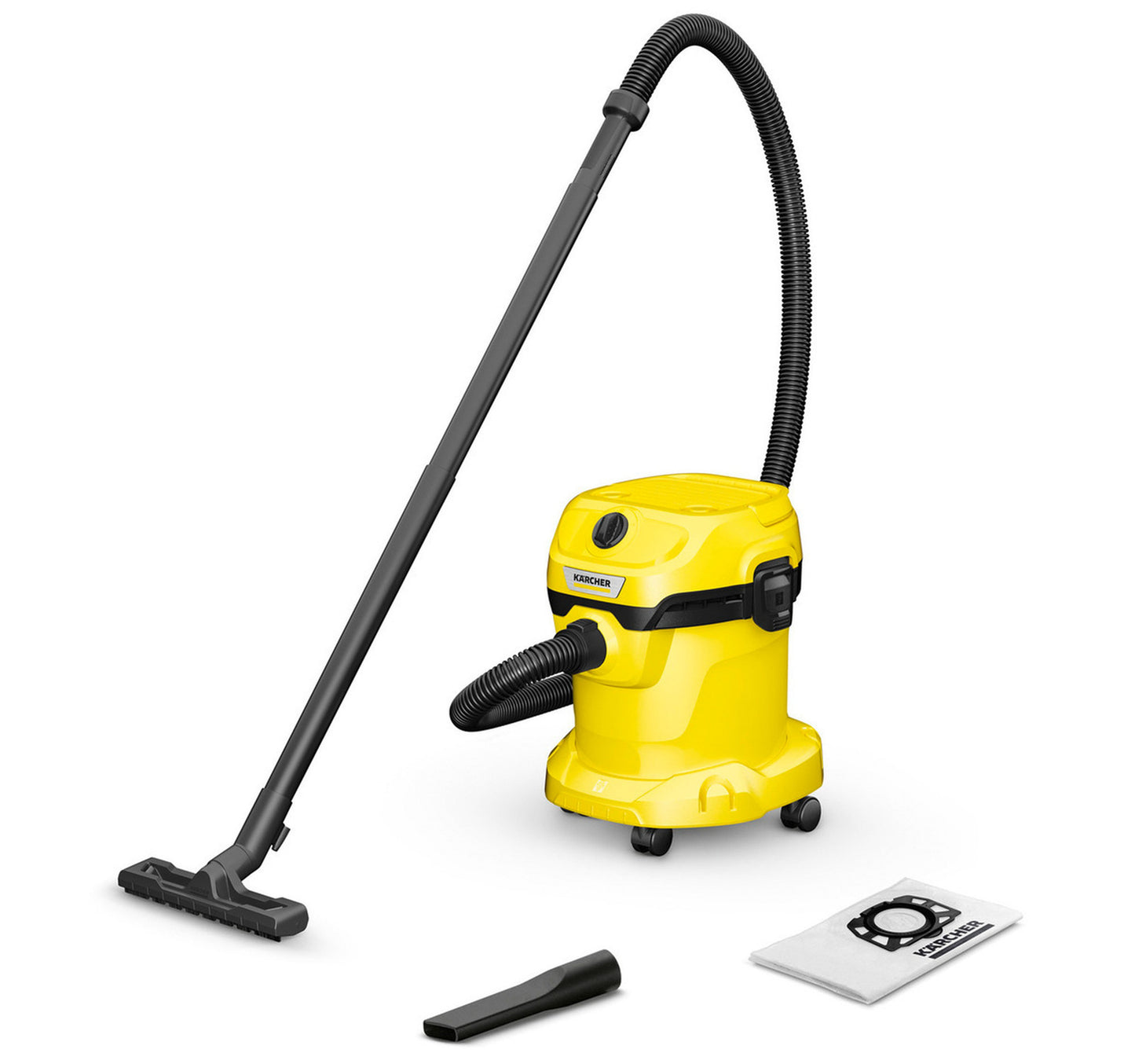 Karcher Wet And Dry Multipurpose Vacuum Cleaner, 12 L, 1000 W, WD 2 Plus V-12/4/18/C