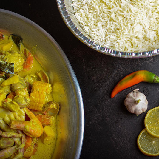 Seafood with Cream and Lemon