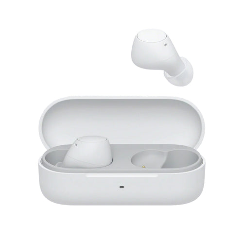 سماعات أذن لاسلكية حقيقية Sony WF-C510 باللون الأبيض