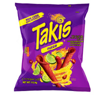 Takis Fuego Hot Chili Pepper & Lime Tortilla Chips 113.4 g
