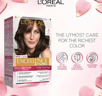 L'Oreal Paris Excellence Creme Color 4 Brown 1 pkt