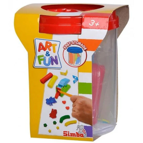 Art and Fun Soft Clay Dough -2-Go Set 26021
