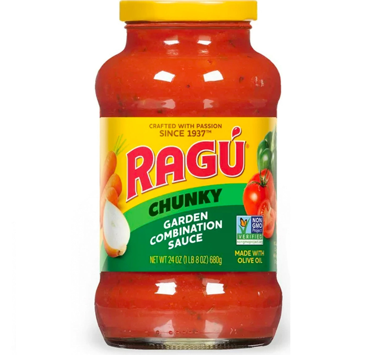 Ragu Chunky Garden Combination Sauce 680 g