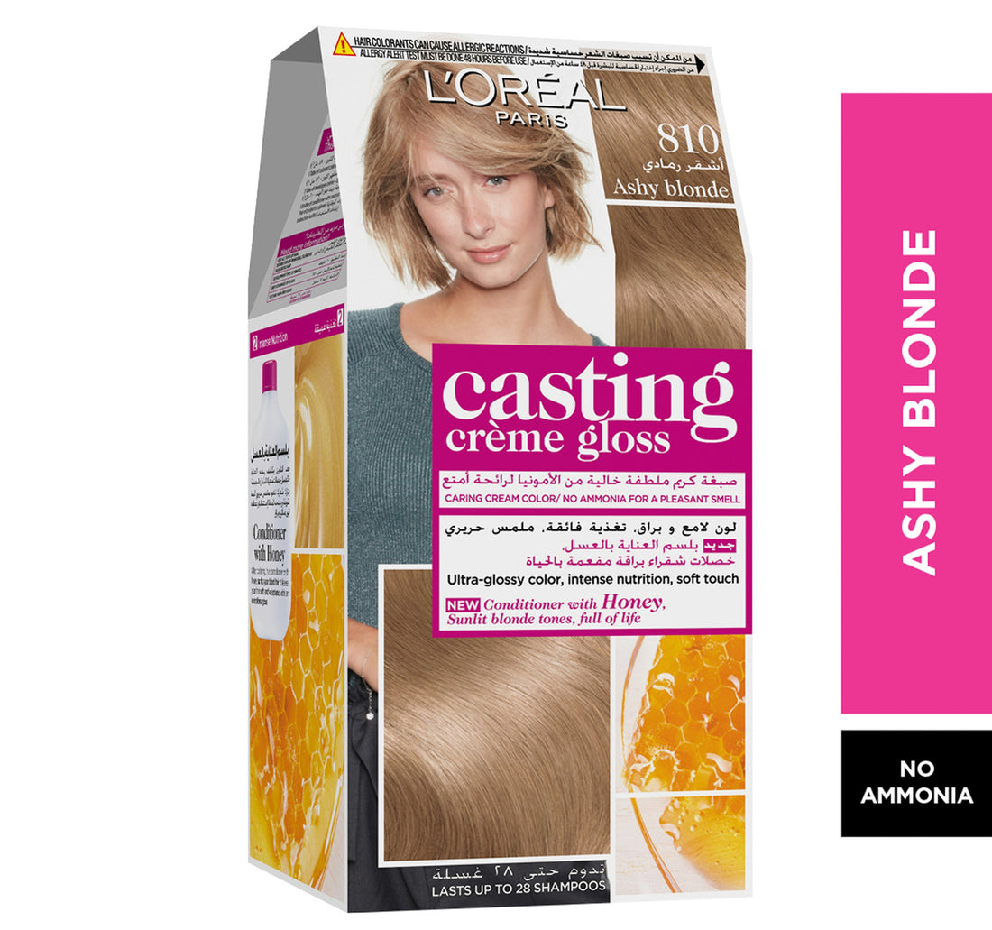 L'Oreal Paris Casting Creme Gloss 810 Ashy Blonde 810 1 pkt