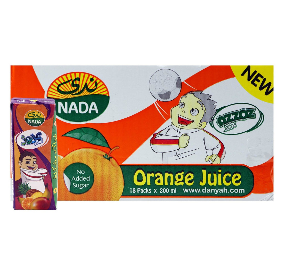 Nada Azzoz Orange Juice 18 x 200 ml
