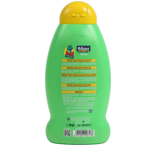 Hi Geen Bubblegum Kids Shampoo & Body Wash Nino 500 ml