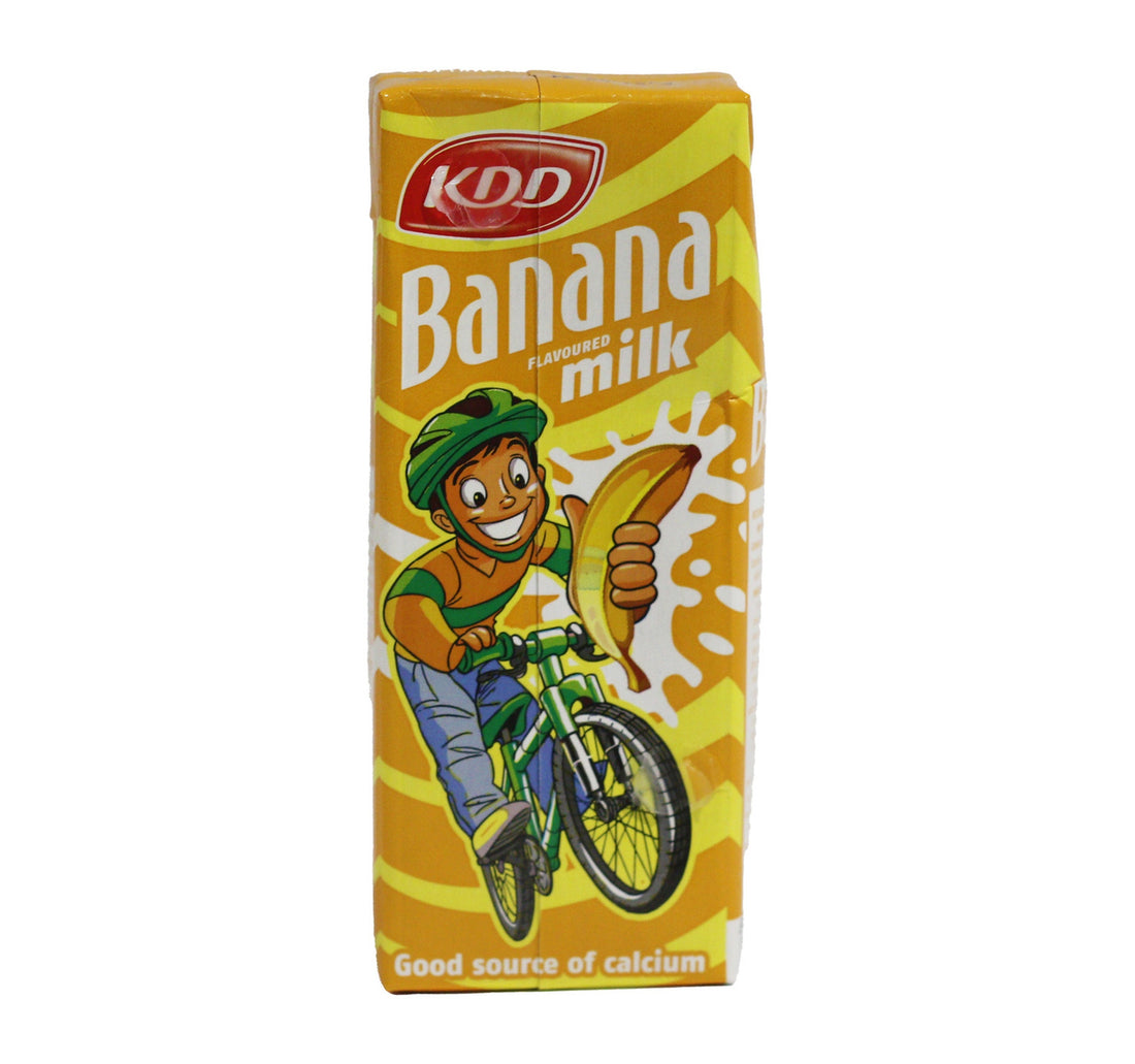 KDD Banana Flavoured Milk 6 x 180 ml