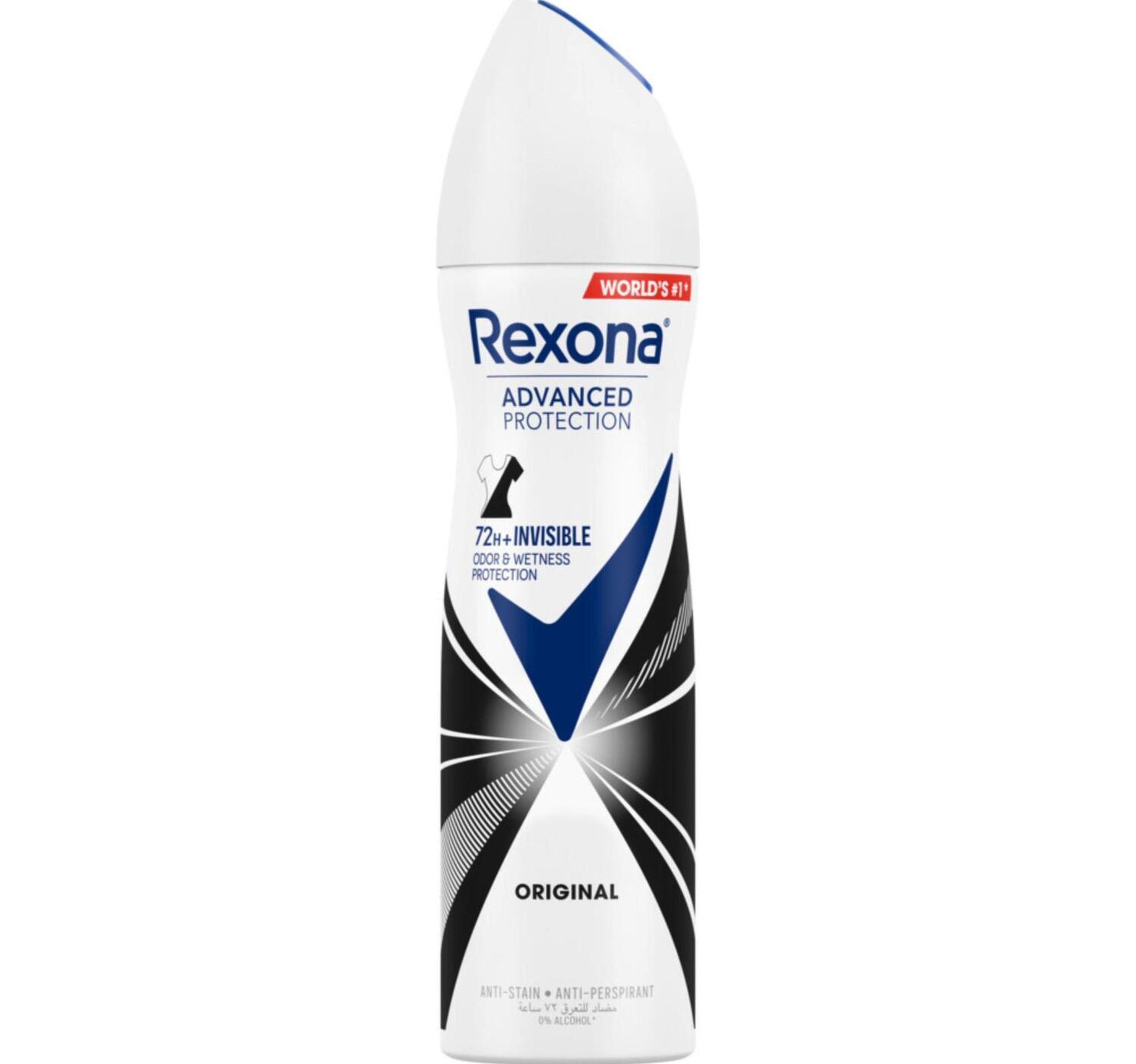 Rexona Women Antiperspirant Deodorant Spray Invisible 150 ml – Shefs