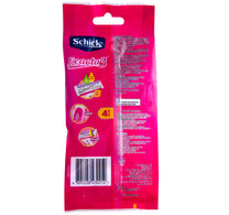 Schick Exacta 3 Women Razor 4 pcs
