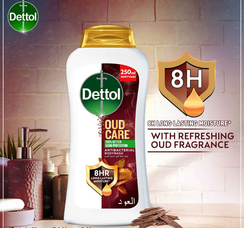 Dettol Oud Care Antibacterial Bodywash 250 ml
