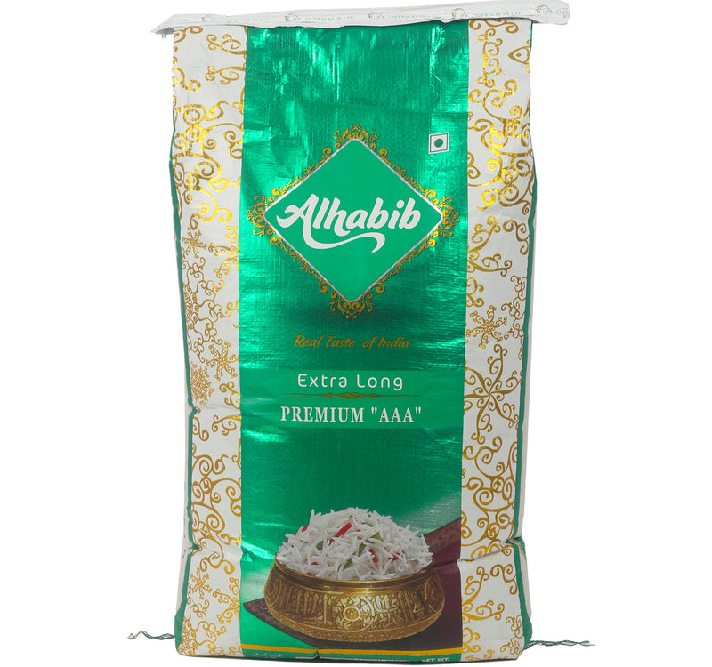 Alhabib Extra Long Premium AAA Basmati Rice 20 kg