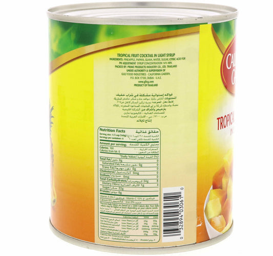 California Garden Tropical Fruit Cocktail In Light Syrup 850 g