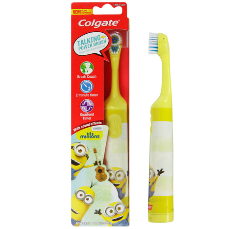 Colgate Kids Extra Soft Powered Toothbrush Minions 1 pc