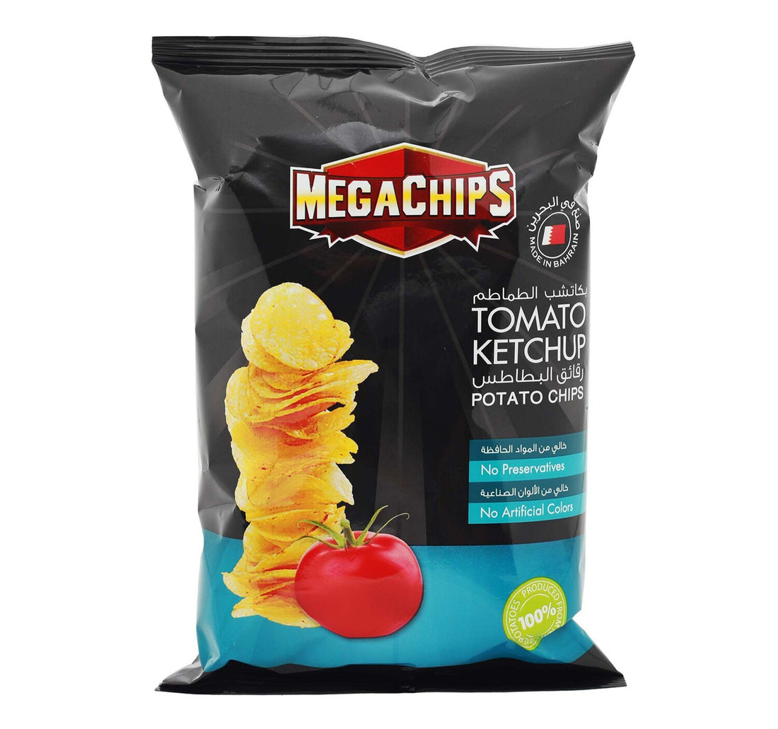 Mega Potato Chips Tomato Ketchup 90 g