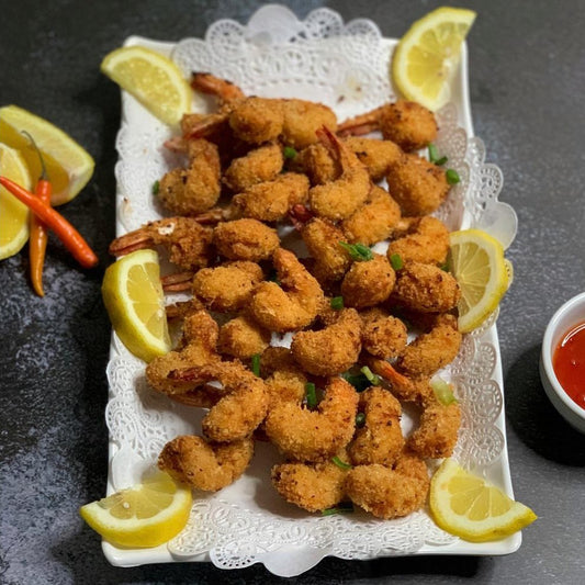 Shrimp with Breadcrumbs