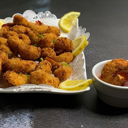 Shrimp with Breadcrumbs