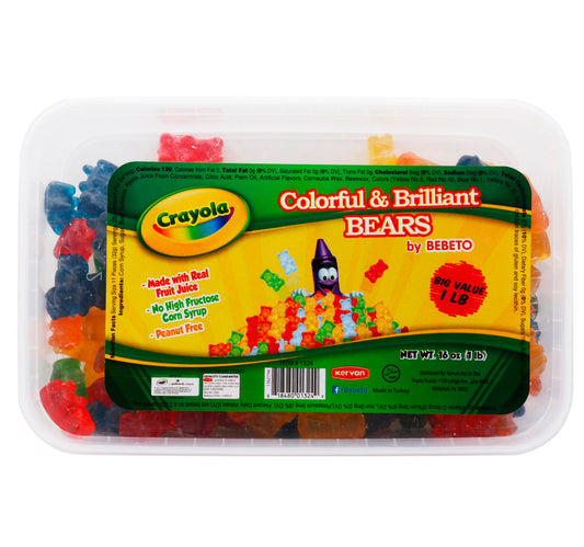 Crayola Colorful & Brilliant Bears 16 oz