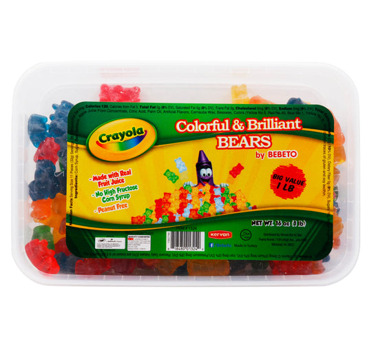 Crayola Colorful & Brilliant Bears 16 oz