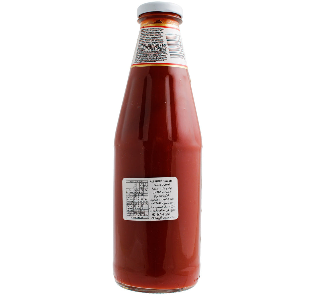 All Gold Tomato Sauce 700 ml