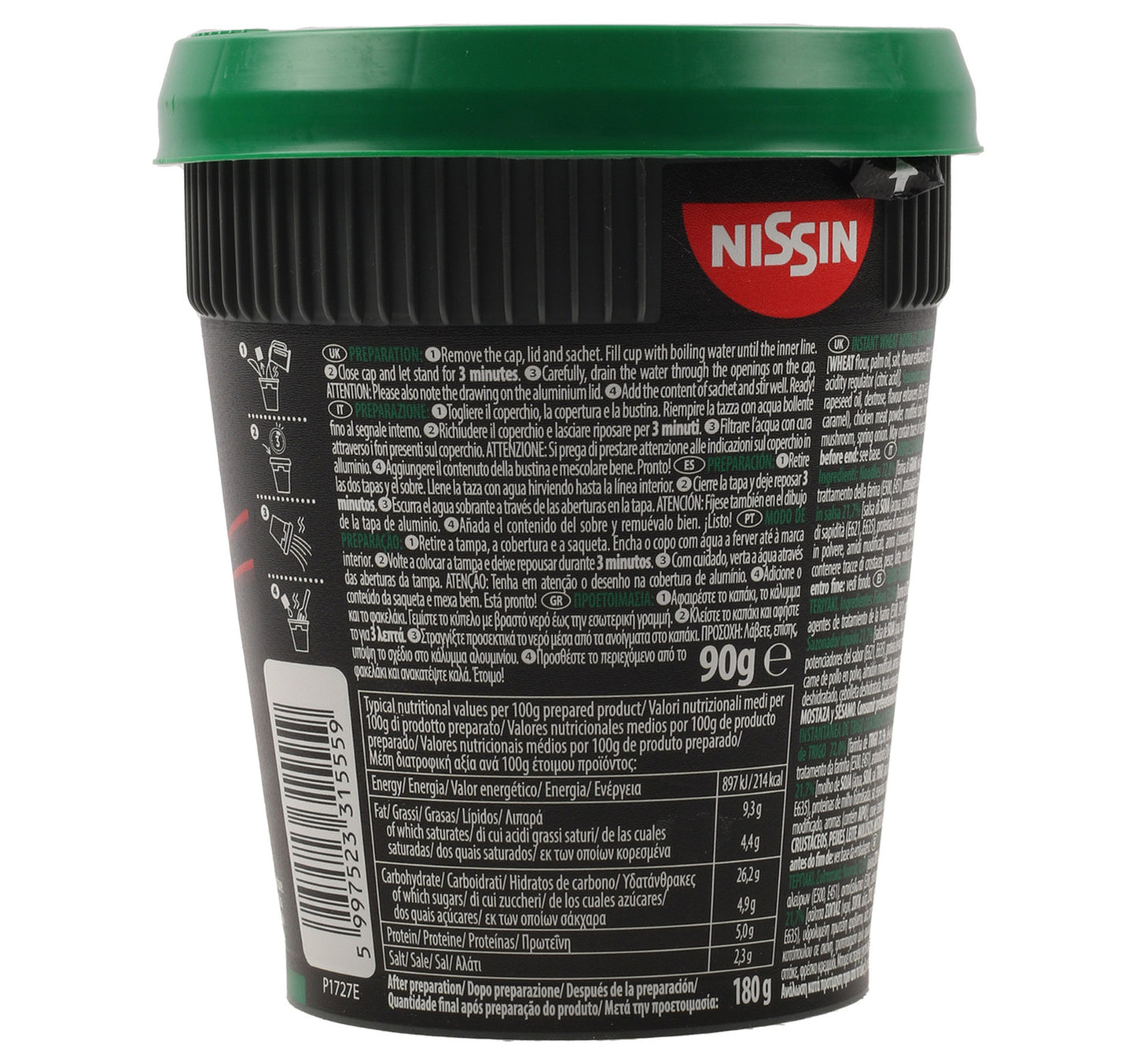 Nissin Soba Teriyaki Cup Noodles 90 g