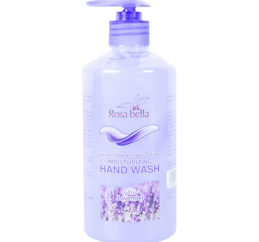 غسول اليدين المرطب روزا بيلا برائحة اللافندر 500 مل