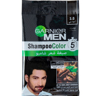 Garnier Men Shampoo Color 3.0 Black Brown 1 pkt