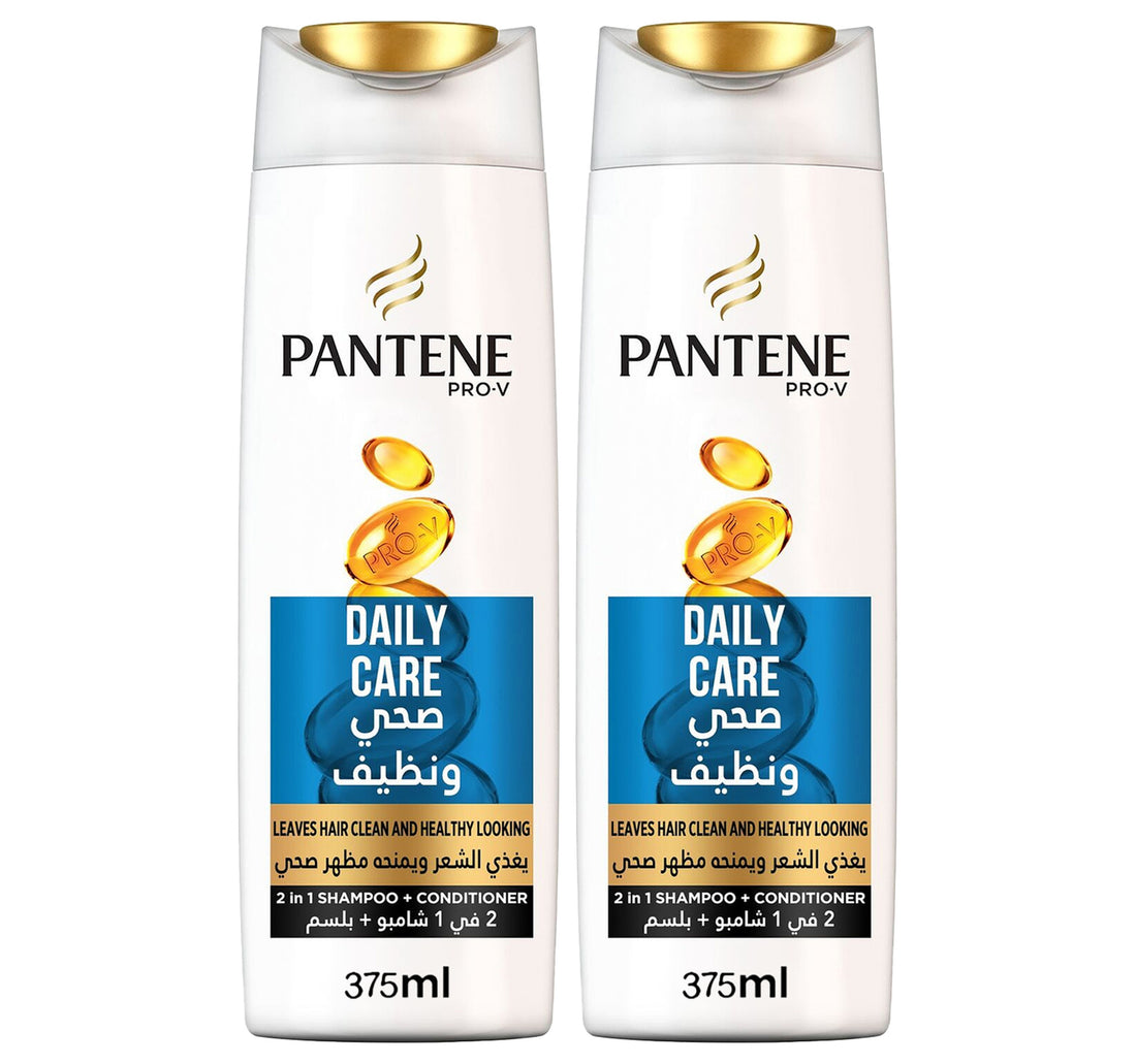 شامبو بانتين برو-في للعناية اليومية، 2 × 375 مل