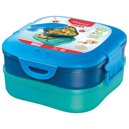 Maped Picnik Concept Lunch Boxes MD870701-3 3in1 Assorted