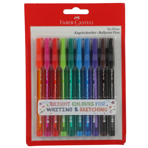Faber-Castell Ball Point Pen 10pcs-340808
