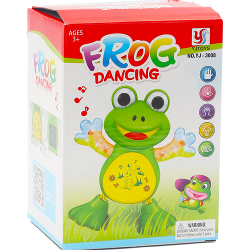 Skid Fusion Battery Operated Light & Sound Dancing Frog YJ-3008