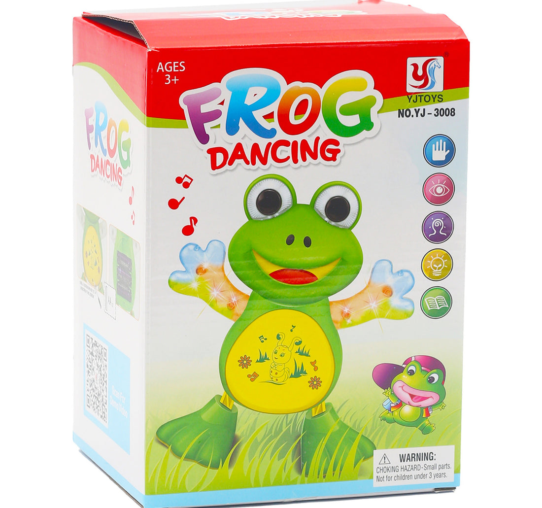 Skid Fusion Battery Operated Light & Sound Dancing Frog YJ-3008