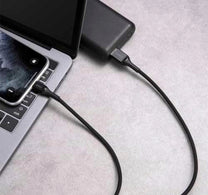 Aukey CB-AKL2 MFI USB A To Lightning Kevlar Cable - 2 Meter(AKY-CB-AKL2-LGT-2M-BLK)