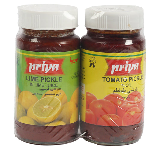 Priya Pickle Assorted Value Pack 2 x 300 ml