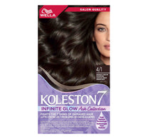 Koleston Infinite Glow Enigmatic 4/1 Medium Ash Brown Hair Cream Color 1 pkt