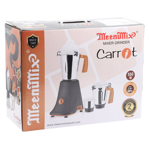 Meenumix Carrot Mixer Grinder CRT500