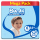 Sanita Bambi Baby Diaper Mega Pack Size 6 XX-Large 16+ kg 52 pcs