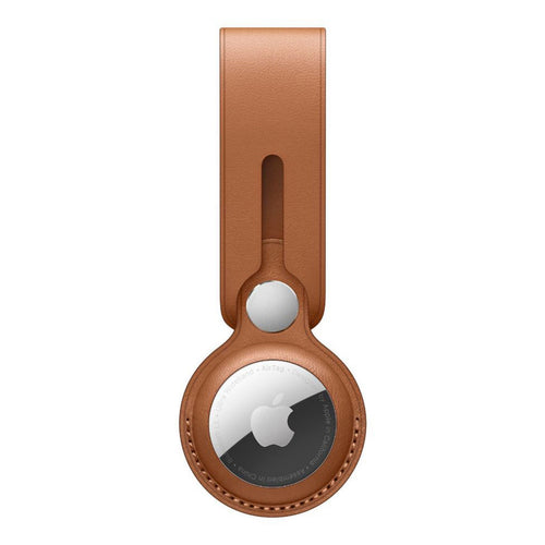 حلقة Apple AirTag الجلدية - بني سرجي (MX4A2ZE)