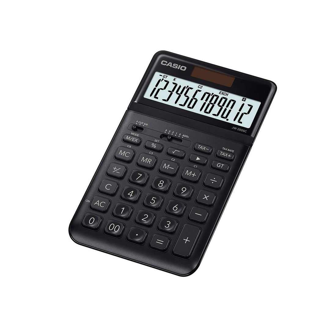 Casio Calculator JW200SC Black