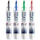 Uni-Ball Inkview Whiteboard Marker Pens, 4 pcs, Multicolor, PWB-202