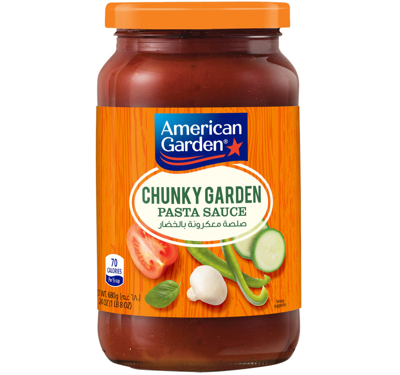 American Garden Chunky Garden Pasta Sauce 680 g
