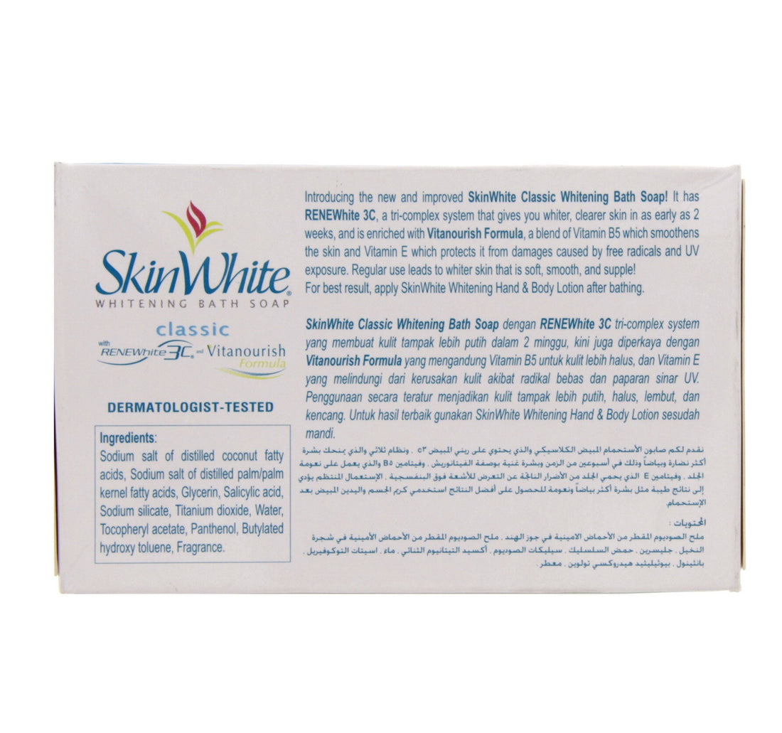 Skin White Classic Whitening Bath Soap 135 g